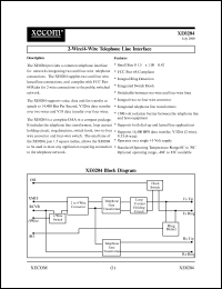 XE0204 Datasheet