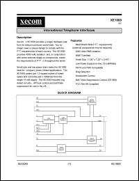 XE1000 Datasheet