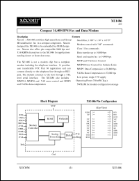 XE1486 Datasheet