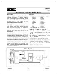 XE3301 Datasheet