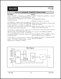 XE3386L Datasheet