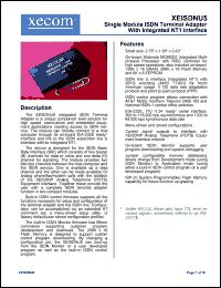 XEISDNB Datasheet