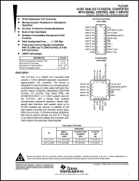 TLC1541CDW Datasheet