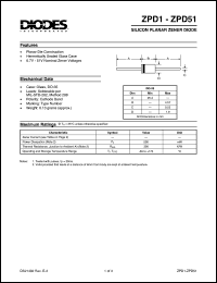 ZPD20 Datasheet