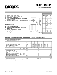 RS604 Datasheet