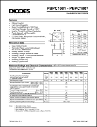 PBPC306 Datasheet