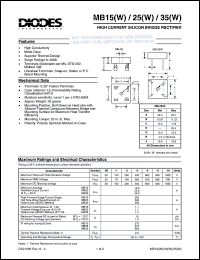 MB15-2 Datasheet