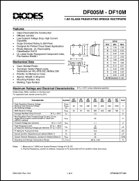 DF005M Datasheet