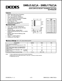 SMBJ9.5(C)A Datasheet
