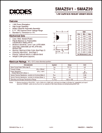 SMAZ18 Datasheet