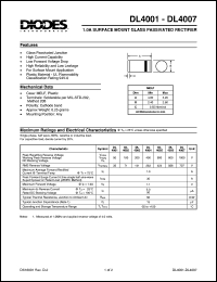 DL4005 Datasheet