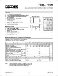 FR1A Datasheet