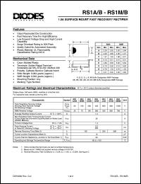 RS1A/B Datasheet