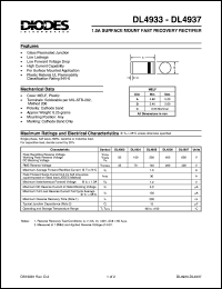 DL4934 Datasheet