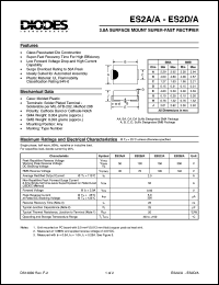 ES2B/A Datasheet