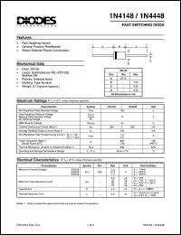 1N4448 Datasheet