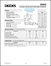 BS850 Datasheet