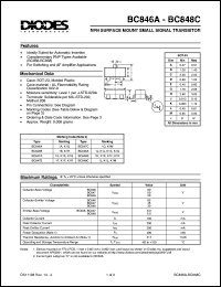 BC848C Datasheet