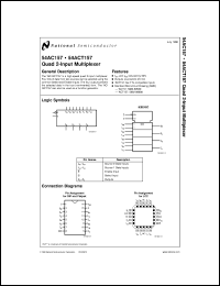 54ACT157DM-MLS Datasheet