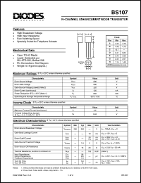 BS107 Datasheet