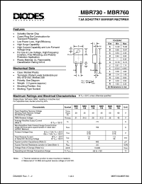 MBR735 Datasheet