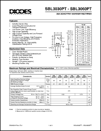 SBL3040CT Datasheet