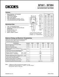 SF301 Datasheet