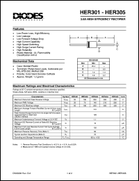 HER302 Datasheet