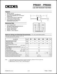 PR6001 Datasheet