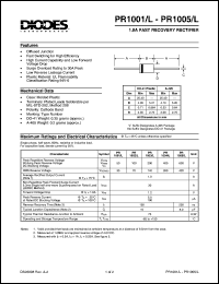 PR1003 Datasheet