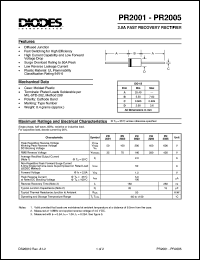 PR2005 Datasheet