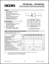 PR1504G Datasheet