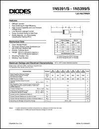 1N5392 Datasheet
