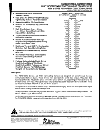 SN74ABTE16245DLR Datasheet