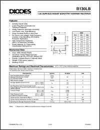B130LB Datasheet