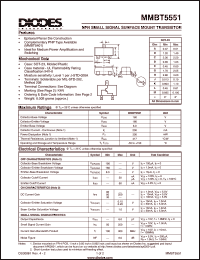 MMBT5551LT1 Datasheet