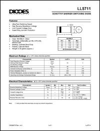 LL5711 Datasheet
