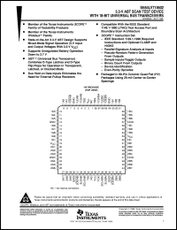 SNJ54LVT18502HV Datasheet