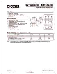 BZT52C6V2S Datasheet
