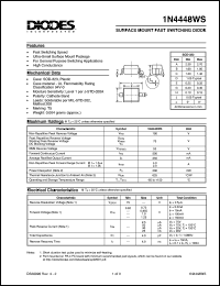 1N4448WS-T3 Datasheet