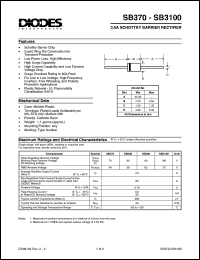 SB370 Datasheet