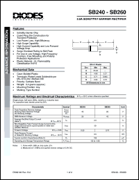 SB240 Datasheet
