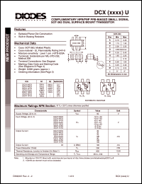 DCX143TK Datasheet
