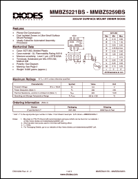 MMBZ5223BLT1 Datasheet