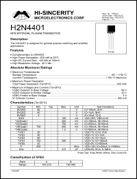 H2N3906 Datasheet