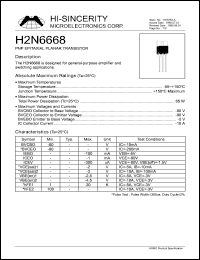 H2N6718V Datasheet