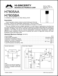 H7806BI Datasheet