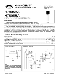 H7806AE Datasheet