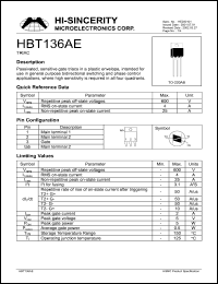 HBT136AE Datasheet