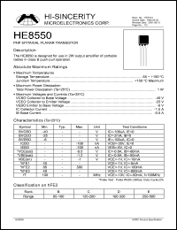 HE8050S Datasheet